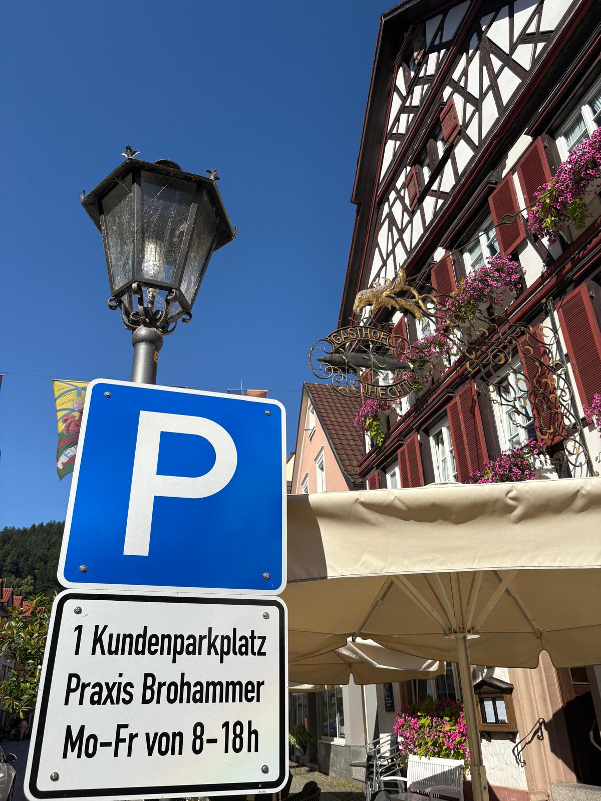 Kostenloses Parken für unsere Patientinnen und Patienten